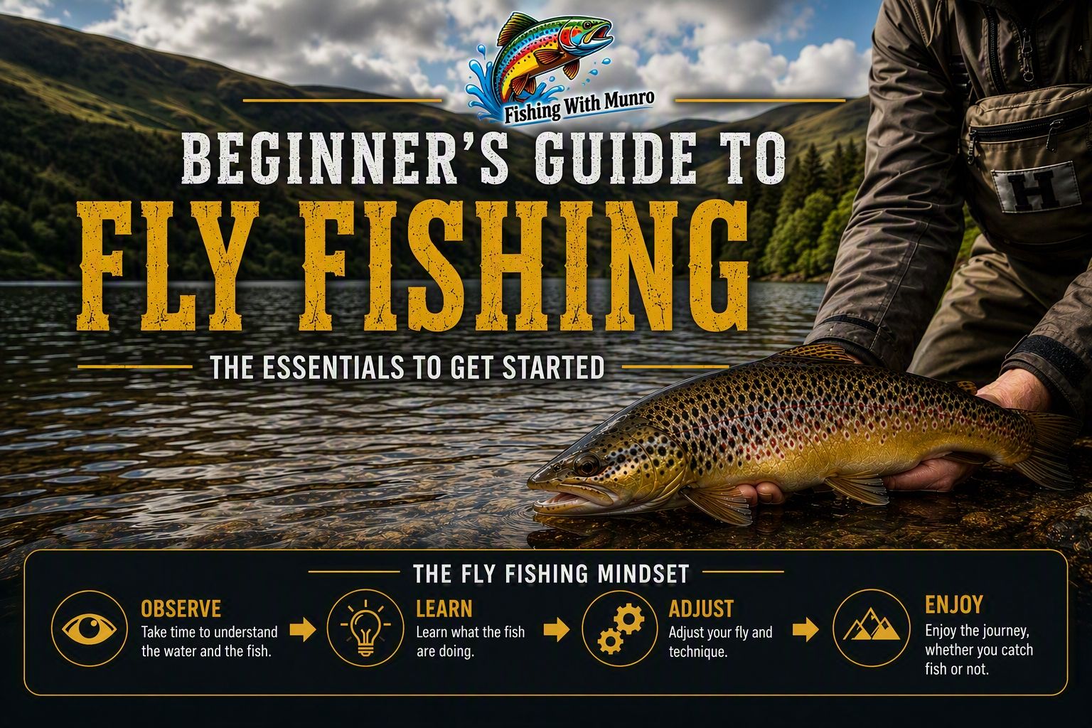 A Beginner’s Guide to Fly Fishing: Slow Down, Look Closer, and Let the Loch Teach You